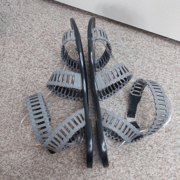 KAANAS Jijoca Ladder Strap Leather Gladiator Flat Sandals Size 11M - Picture 7 of 9